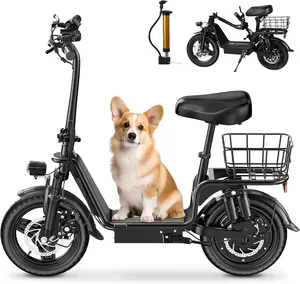 Electric Scooter for Adults with Seat – High-Performance, Foldable E-Scooter with 900W Peak Power, 20MPH, 28-Mile Range, and Dual Disc Brakes,High Strength Frame,330lbs Max Load