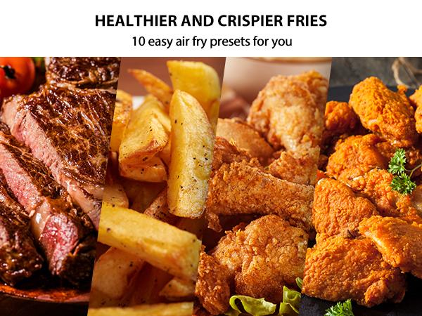 TOSHIBA 6-in-1 Inverter Countertop Microwave Oven Healthy Air Fryer Combo, MASTER Series, Broil, Convection, Speedy Combi, Even Defrost 11.3'' Turntable Sound On/Off, 27 Auto Menu