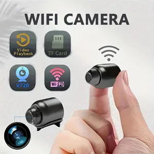 1080P Hidden IP Camera with Night Vision for Home Security – Compact, Discreet Design, Includes Bracket & Charging Cable, Easy Indoor Installation