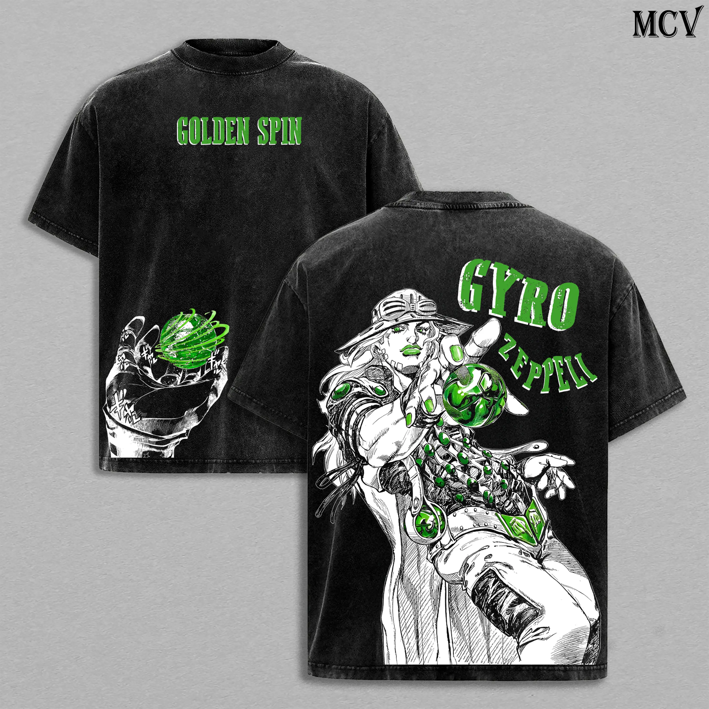 Gyro Zeppeli – JoJo's Bizarre Adventure Steel Ball Run Anime Spin