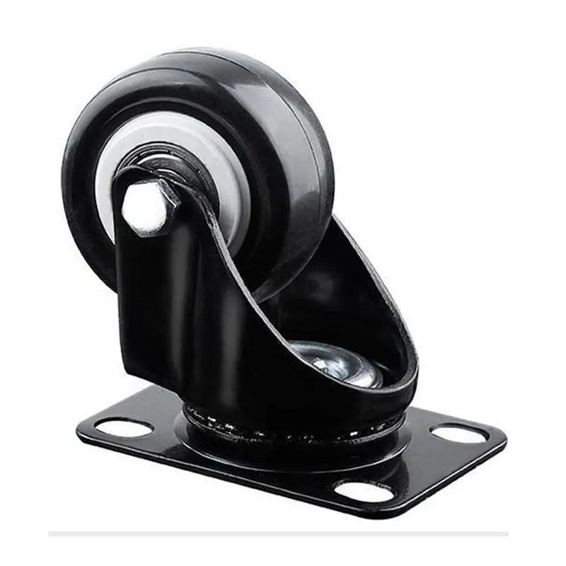 Premium 15 Inch and 2 Inch Heavy Duty Casters Set with Brakes Swivel Locking Wheels for Workshop Carts Furniture Movers