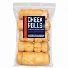 4-6” Peanut Butter Collagen Cheek Rolls (5 Pack) 100% Natural and Extra-Thick - Single-ingredient - Long-lasting for Big Dogs and Aggressive Chewers - Dog Treat Chews Dental Sticks