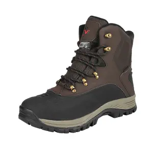 Men's Waterproof Snow Boots with 3M Thinsulate - Warm, Durable, and Built for Extreme Winter Conditions Winter Shoes