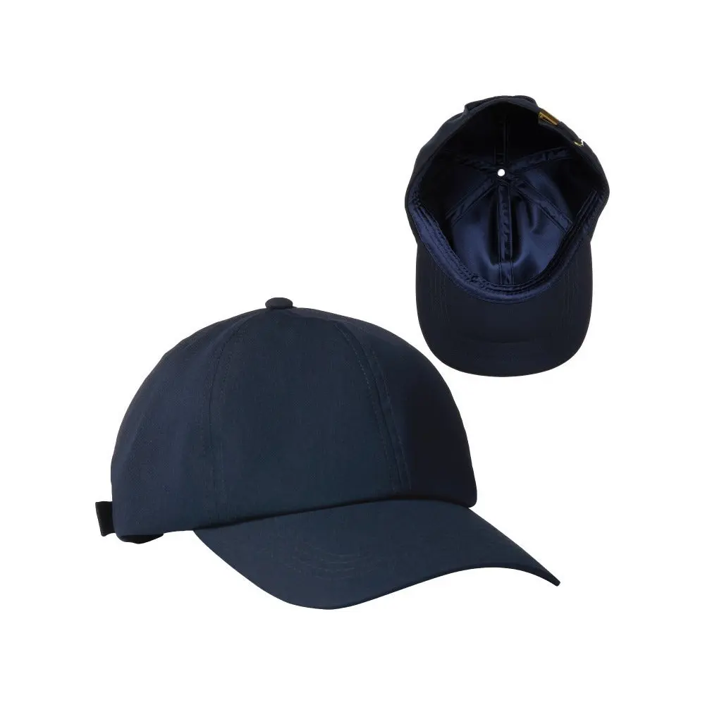 RED by KISS Satin Lined Baseball Cap - Navy