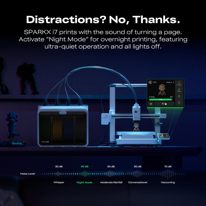 Creality SPARKX i7 Color Combo 3D Printer