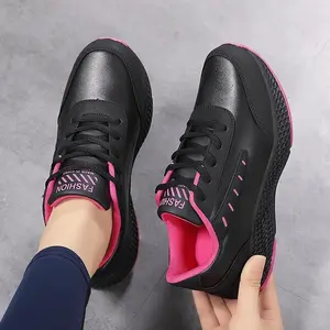 Stylish Road Runner Shoes for Women - Ultra-Lightweight Microfiber Upper, Breathable Fabric Inner & Insole, Shock-Absorbing EVA Sole for All-Season Stability, Cushioned Support, and Solid Color Design for Confident Strides