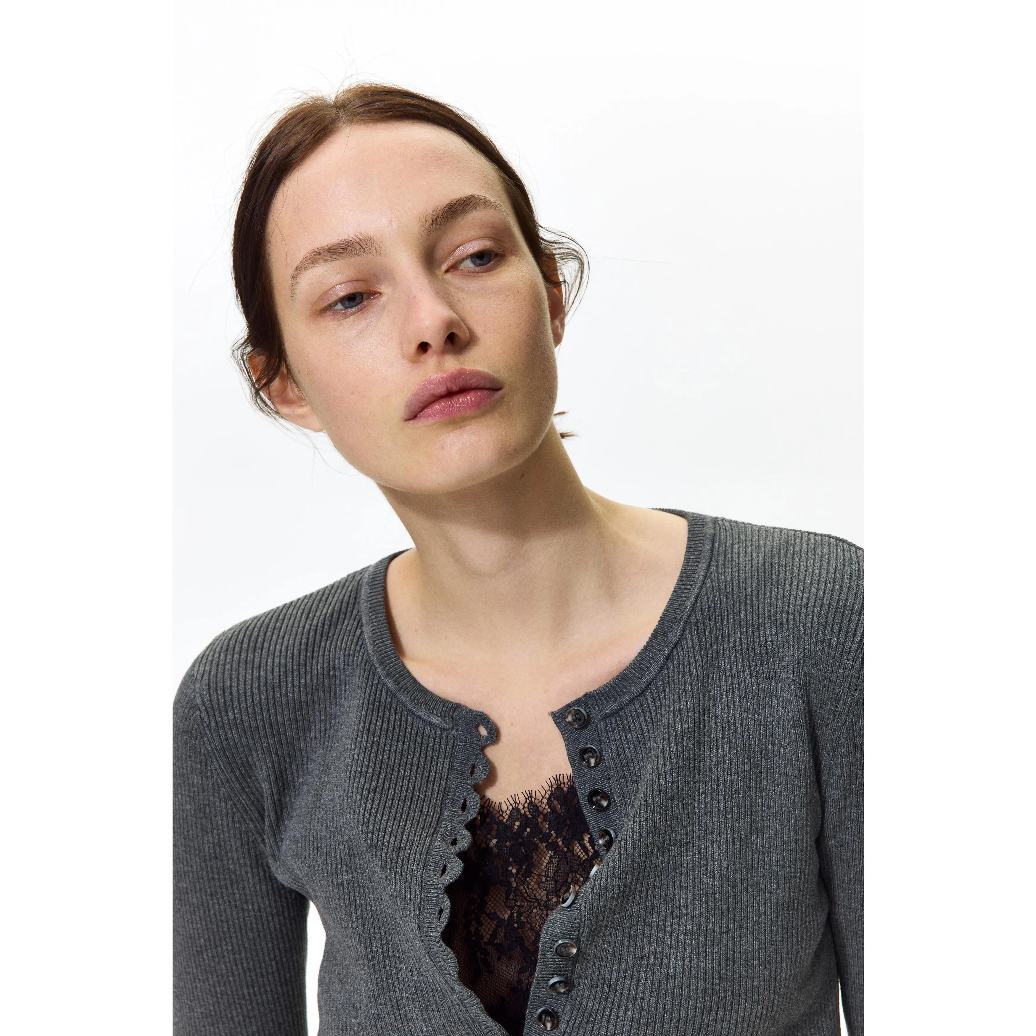 H&M Ribbed cardigan