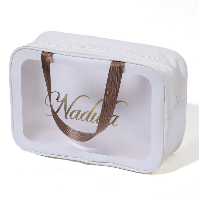 Nadula Portable Travel Wash Bag Female Transparent Waterproof Makeup Storage Pouch Large Capacity Cosmetic Organizer Beauty Toilet Bag