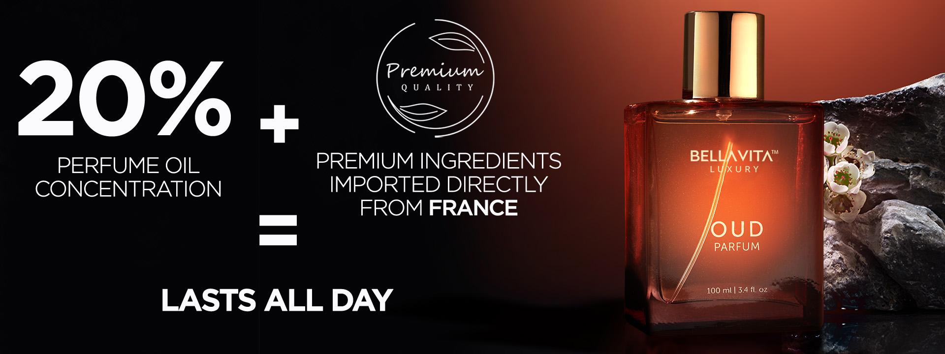 Bellavita Luxury Oud Eau De Parfum 100ML | Unisex Perfume for Women & Men | Woody Vanilla Musk Arabic Fragrance | Long Lasting Luxury Scent | Women Perfume Gift Set | Women’s Day