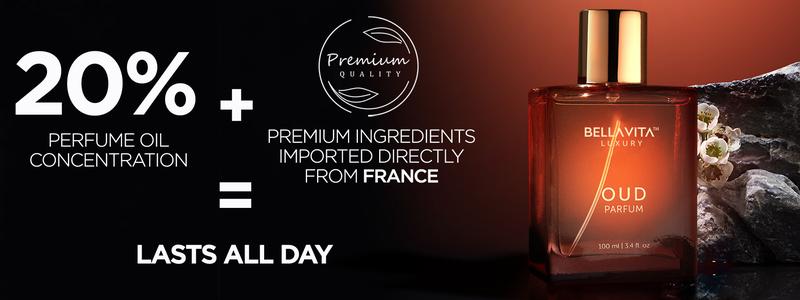 BellaVita Luxury's OUD | Eau De Parfum (EDP) | Musk, Oud & Caramel | Woody & Sweet | Long Lasting | Cruelty Free