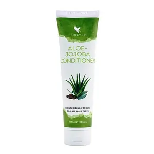 Aloe Jojoba Conditioner - Deep Cleansing & Nourishing for All Hair Types, Gentle Scalp Formula with Aloe Vera & Jojoba Oil, Gluten-Free & Vegan Friendly