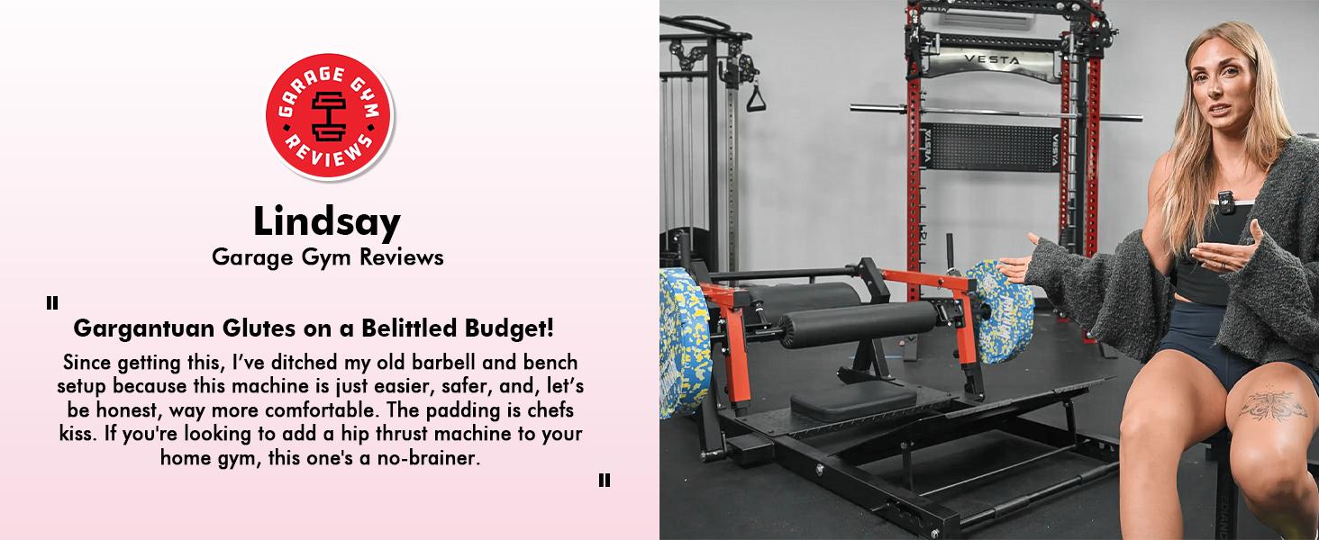 GWMD HRTQ Hip Thrust Machine 800LBS Plate-Loaded Glute Trainer with Adjustable Footboard Home Gym Strength & Glute Training Equipment for Enhanced Comfort & Stability