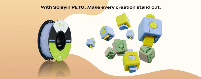 Creality Soleyin Basic PETG 3D Printing Filament 1kg New Arrivals