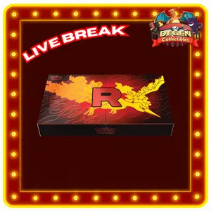 Pokemon TCG [ENG] Team Rocket's Moltres ex Ultra-Premium Collection - LIVE RIP ONLY