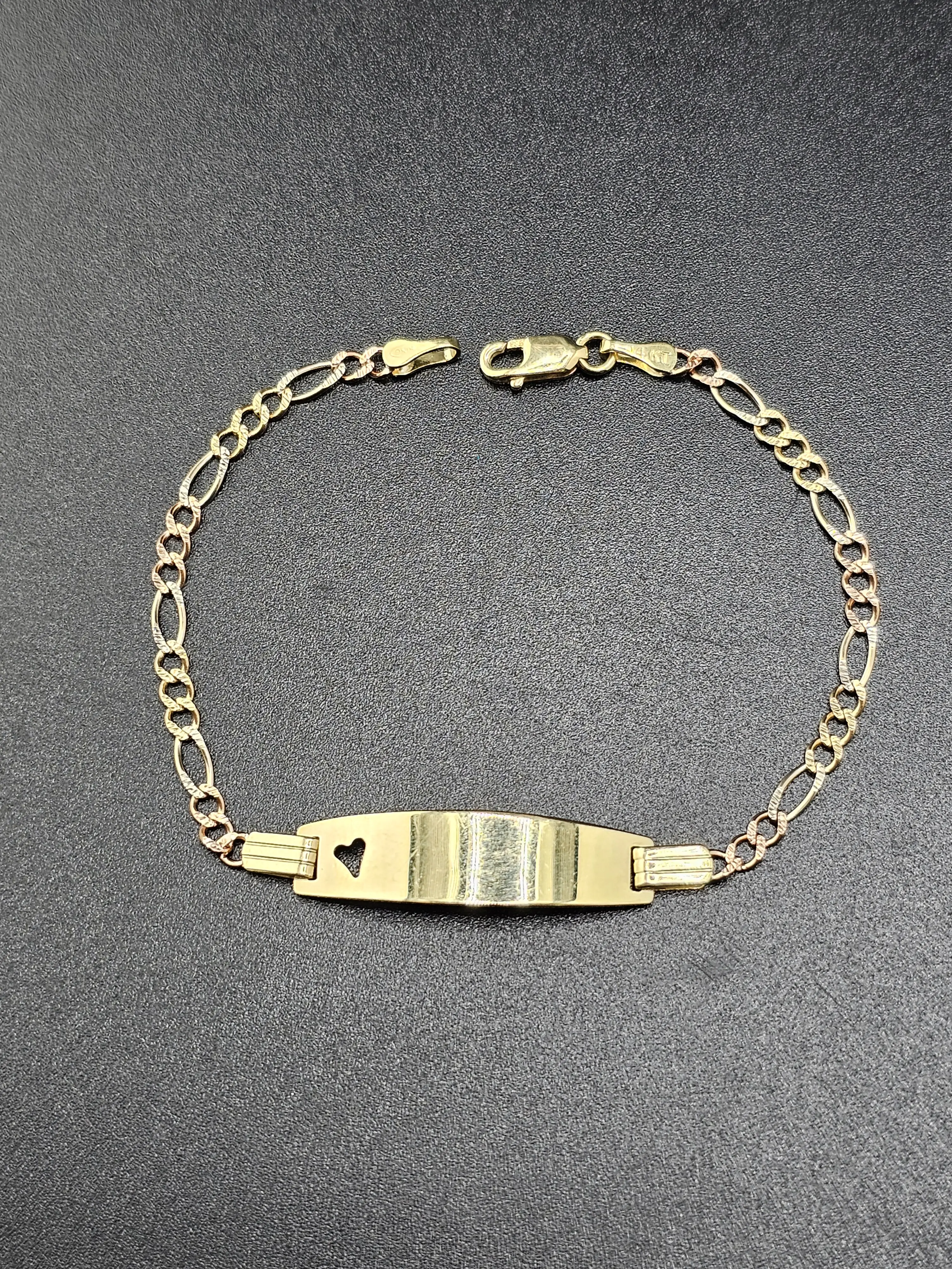 14K Gold Children Bracelet - Fashion Bracelet