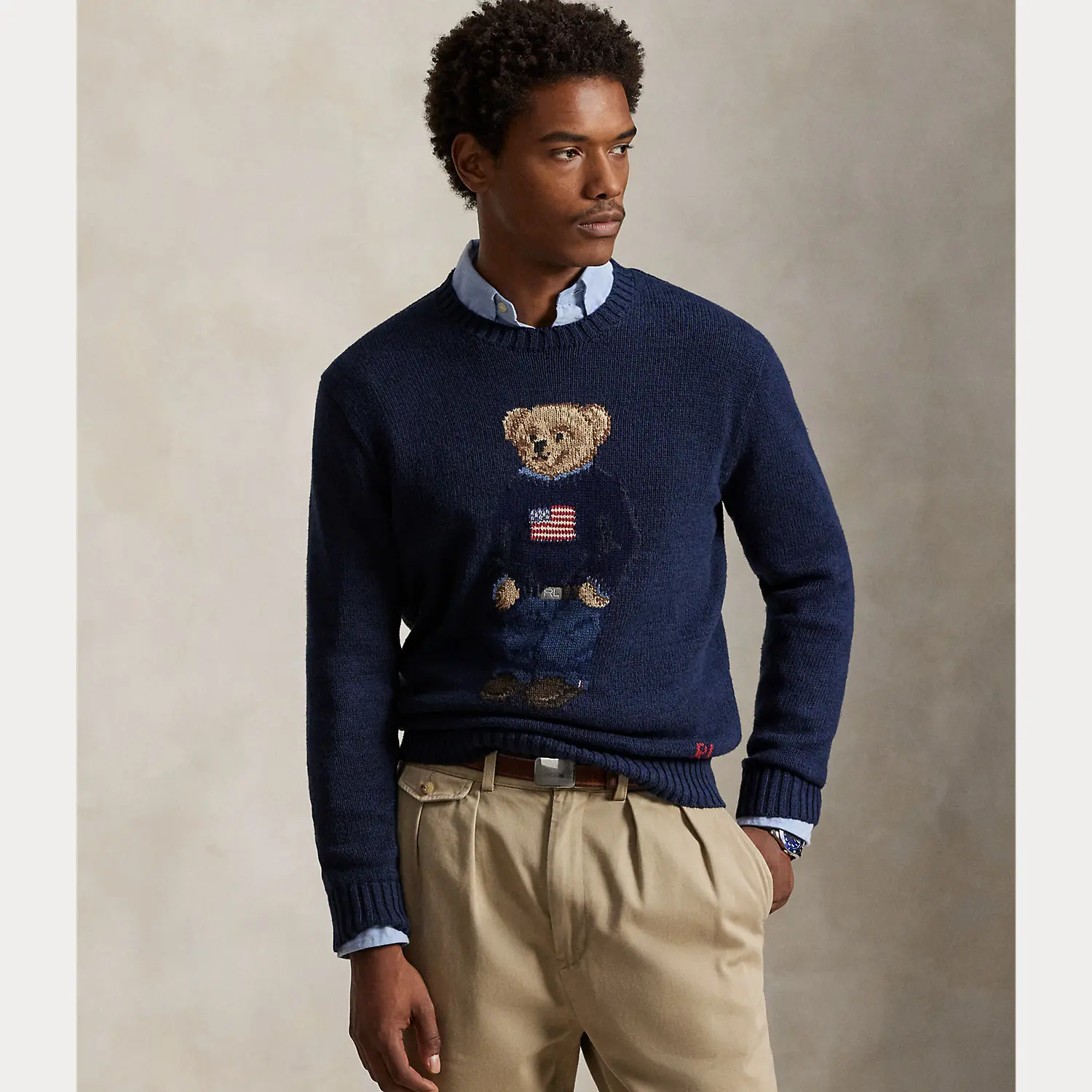 Polo Ralph Lauren - Polo Bear Cotton-Linen Sweater