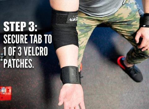 Villain Elbow Wraps - All Black