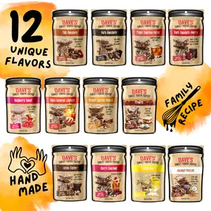 Ultimate Toffee Bundle - Dave's Sweet Tooth Chocolate Almond Toffee, Sweets & Snacks, 12 Assorted flavors Ultimate Toffee Bundle - Dave's Sweet Tooth Chocolate Almond Toffee, Sweets & Snacks, 12 Assorted flavors