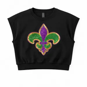 Mardi Gras  black FDL crop