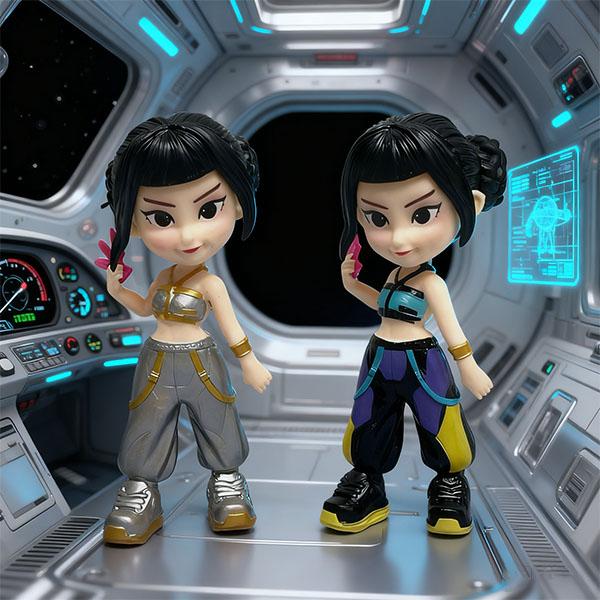 6-Piece Figurine Set（bagged） – Anime Model Toy Decorations, perfect for home collections and office desk display. An excellent gift choice for Christmas and New Year.