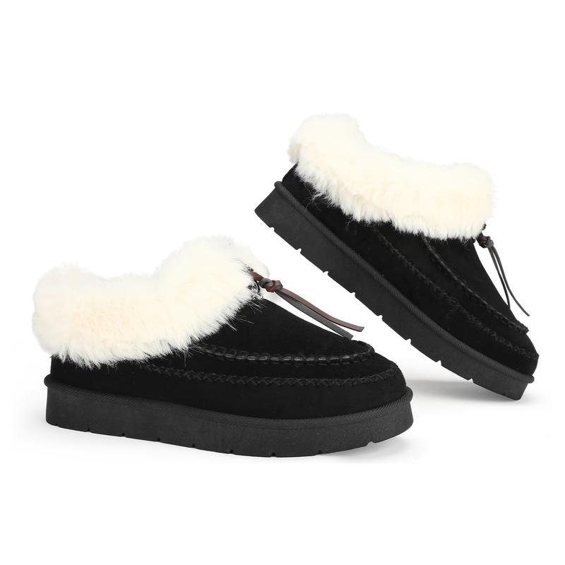 Mysoft Women's Winter Snow Boots, Warm Outdoor Shoe, Womensfashion Footwear, Winter Boots for Women, Perfect Valentine's Day Gift