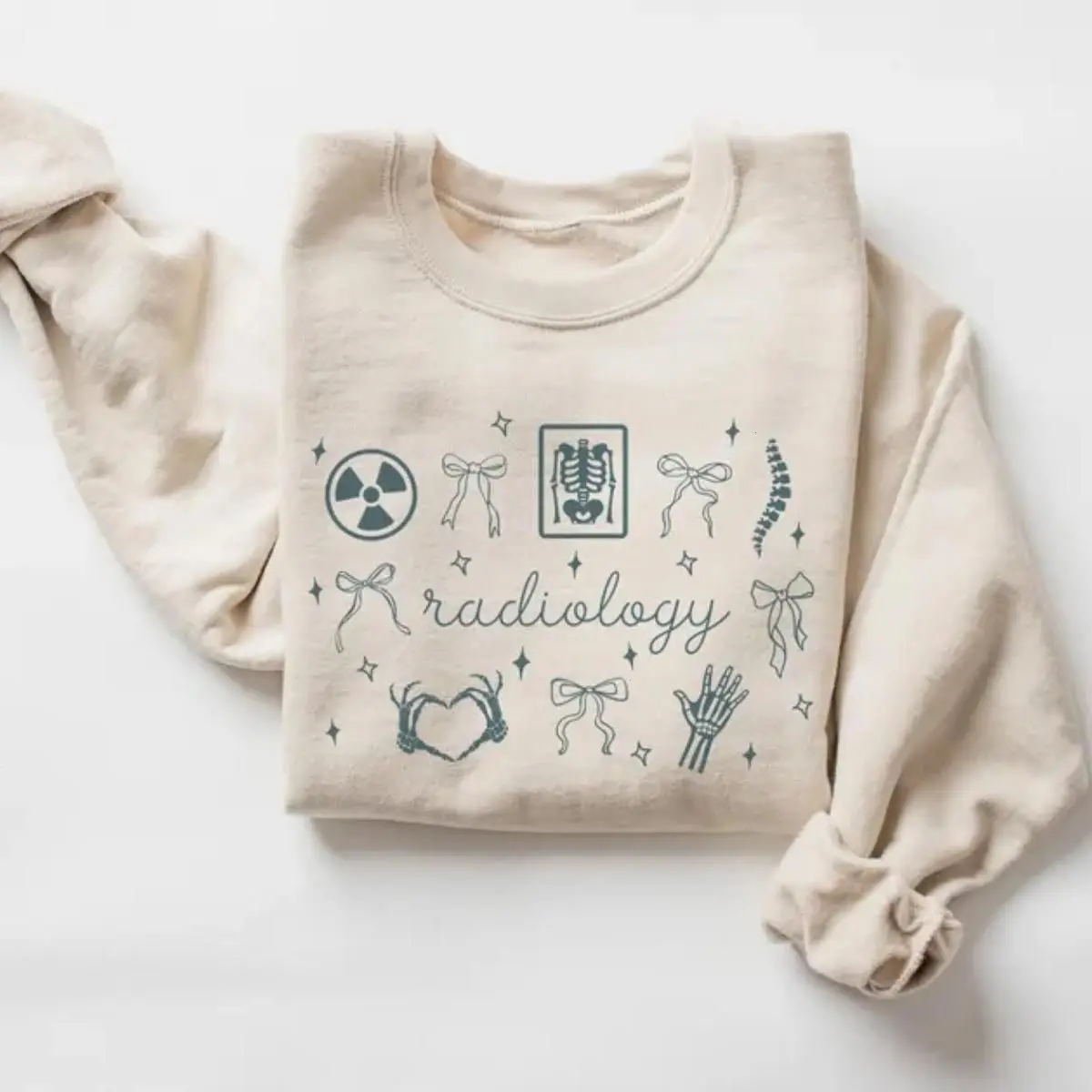 Coquette Radiology Sweatshirt, Rad Tech X-Ray Crewneck, Appreciation & Graduation Gift