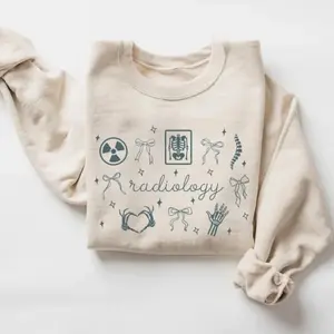 Coquette Radiology Sweatshirt, Rad Tech X-Ray Crewneck, Appreciation & Graduation Gift