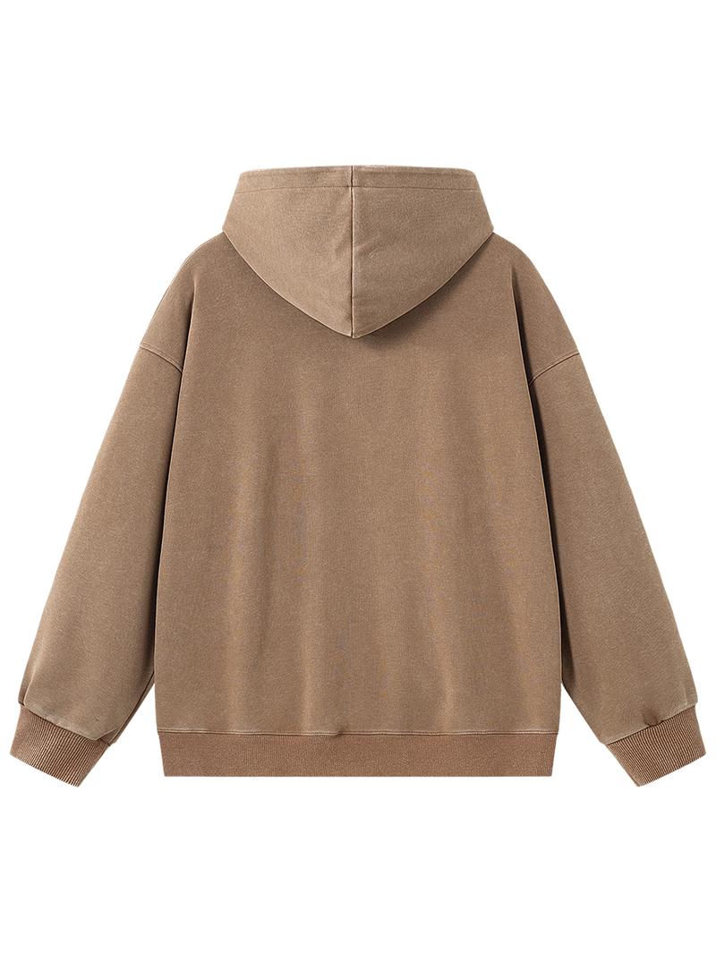 CCCMAI Cardigan hoodie men's hooded casual outdoor warm men's jacket American solid color zipper hoodie college style simple fashion versatile CCCMAI Cardigan hoodie men's hooded casual outdoor warm men's jacket American solid color zipper hoodie college style simple fashion versatile