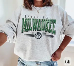 Vintage Milwaukee Basketball Sweatshirt | Retro Milwaukee T-Shirt or Hoodie for Fans | Wisconsin Game Day Apparel
