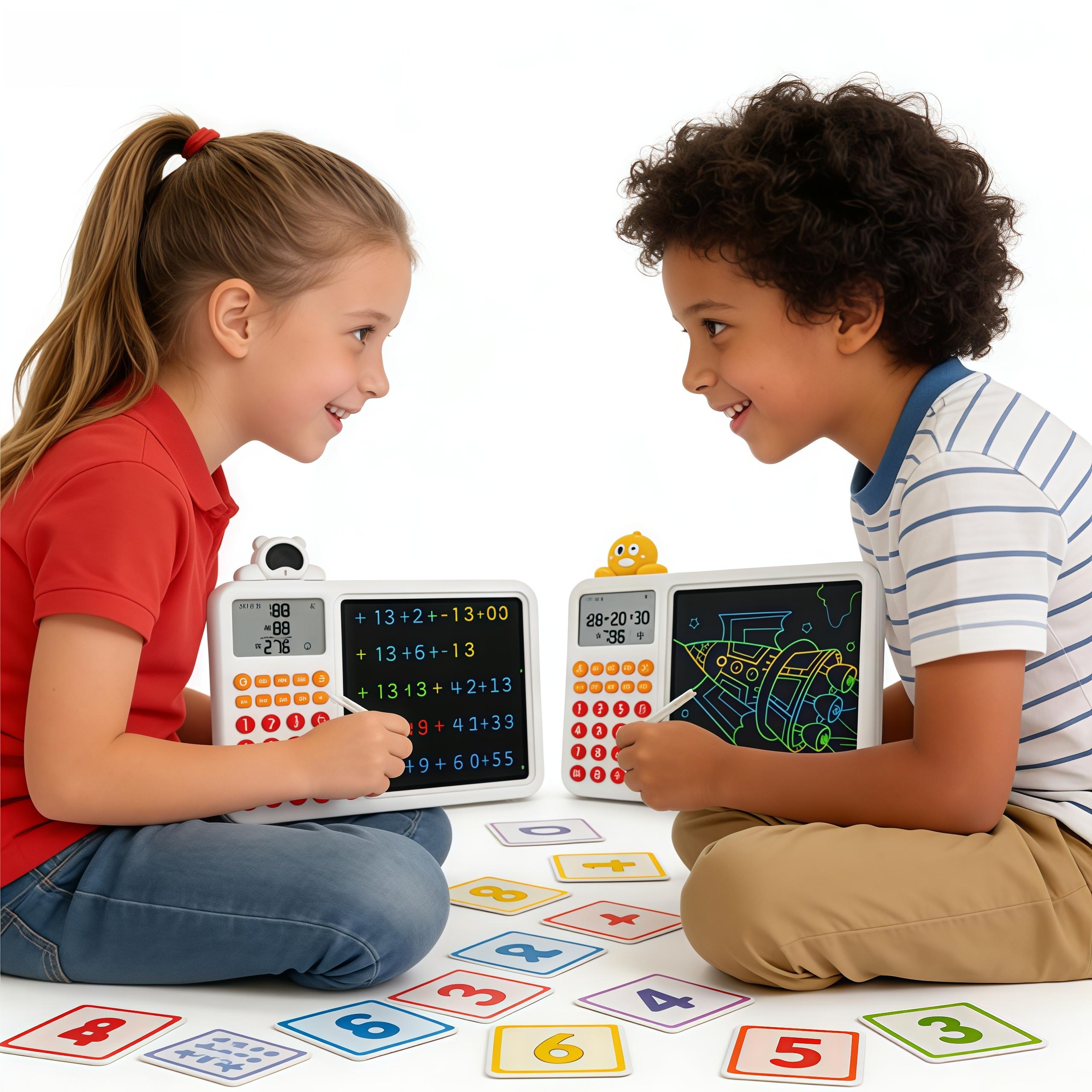 STEM Electronic Math Toy for Kids6+ I Fun Learning Game for Addition,Subtraction, Multiplication & DivisionI Portable Brain Training Educational Toy to Boost Math Confidence at Home & On-the-Go-s