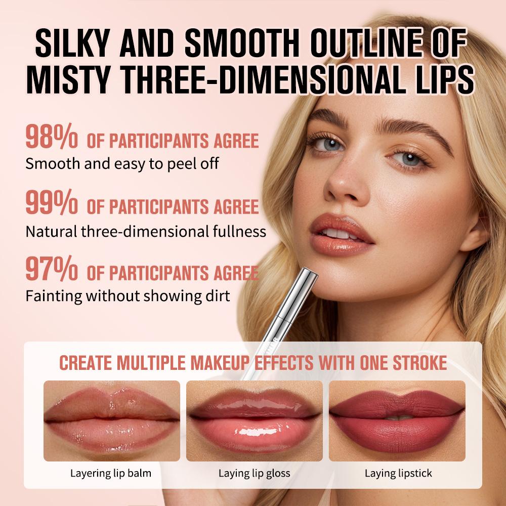 4Pcs Peel Off Lip Liner Stain Set , Waterproof Nude Matte Lip Tint, Non-Fading Peel Off Lip Color, Effortless Precision & Full Coverage, 24H Color Hold - Cosmetic,Mother's Day Campaign 4Pcs Peel Off Lip Liner Stain Set , Waterproof Nude Matte Lip Tint, Non-Fading Peel Off Lip Color, Effortless Precision & Full Coverage, 24H Color Hold - Cosmetic,Mother's Day Campaign