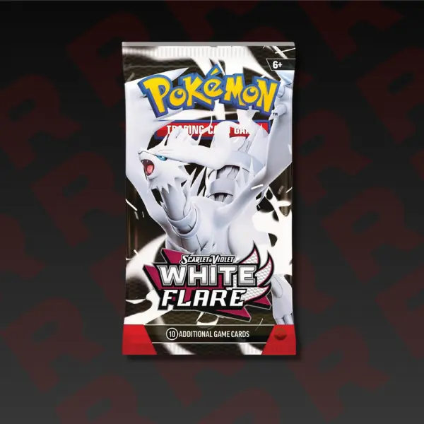 Pokemon White Flare Booster Pack - SV: White Flare (WHT) - TikTok Shop