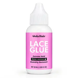 Dolahair Extreme Hold Lace Glue for Wigs, Waterproof, Invisible Bonding, 1.285 Ounce