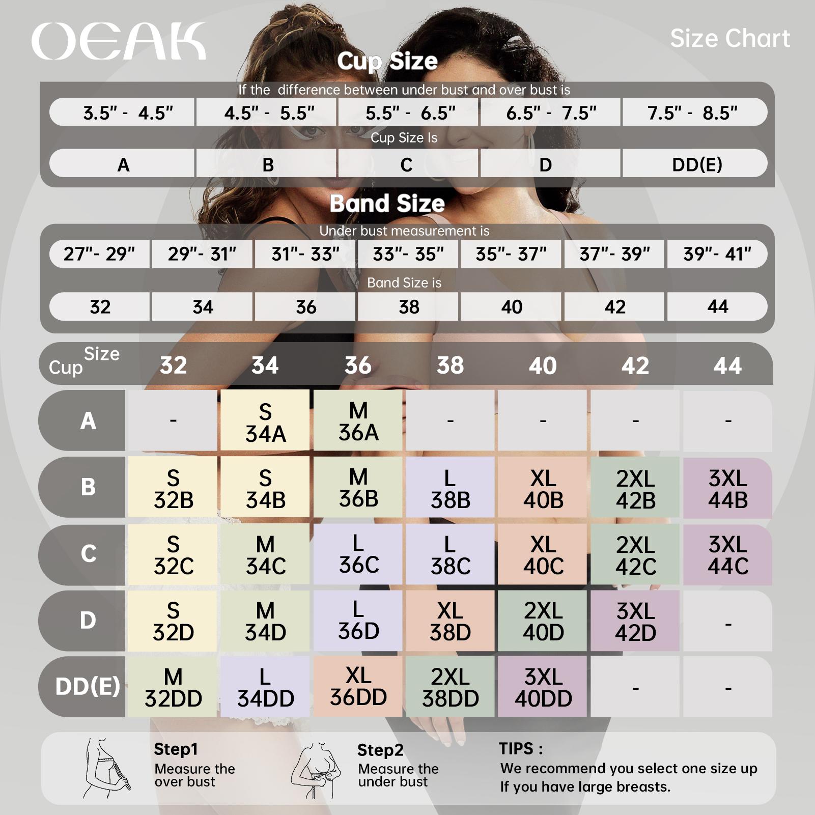 OEAK Womens Wireless Seamless Bras Deep V No Underwire Push Up Jelly Bras Supportive Full Coverage Bralettes Plunge T Shirt Bra