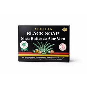 Black Soap- Shea Butter and Aloe Vera