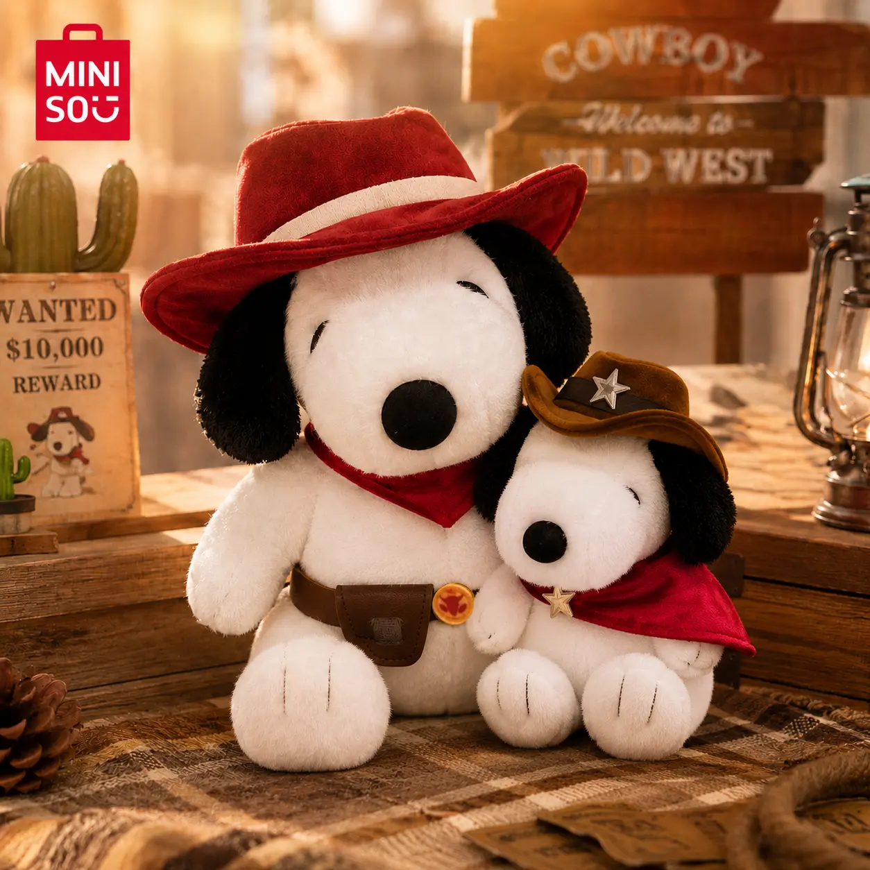 MINISO Snoopy Plush Toy, Sitting Snoopy Doll, Cute Soft Stuffed Animal, Kawaii Cartoon Character, Desktop Decor, Back to School Gift