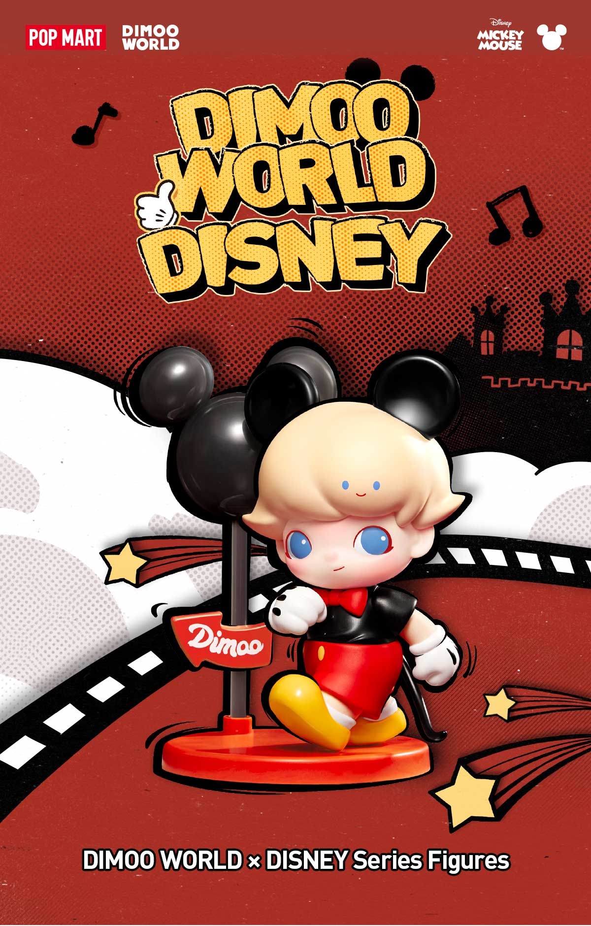 POP MART DIMOO WORLD × DISNEY Series Figures