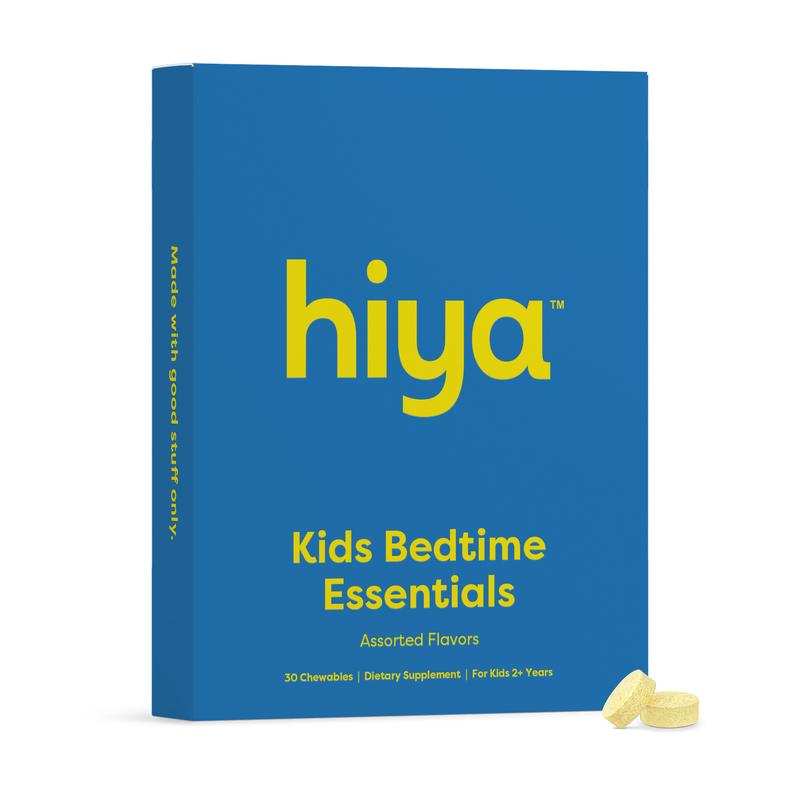 Hiya Kids Bedtime Essentials - Non-Habit Forming Nightly Chewable