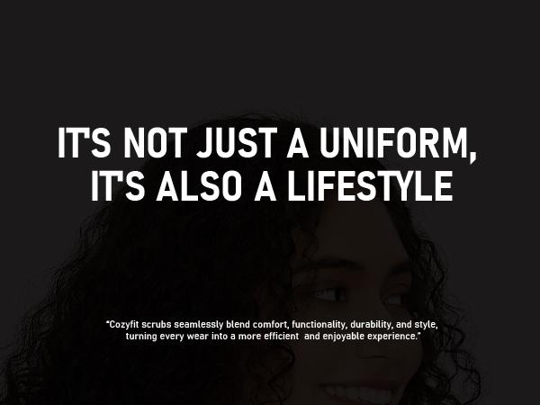 COZYFIT Straight Leg Scrub Pants for Women, Drawstring Soft Stretch, Anti-Wrinkle Women's Scrub Pants with 6 Pockets SpringStatements