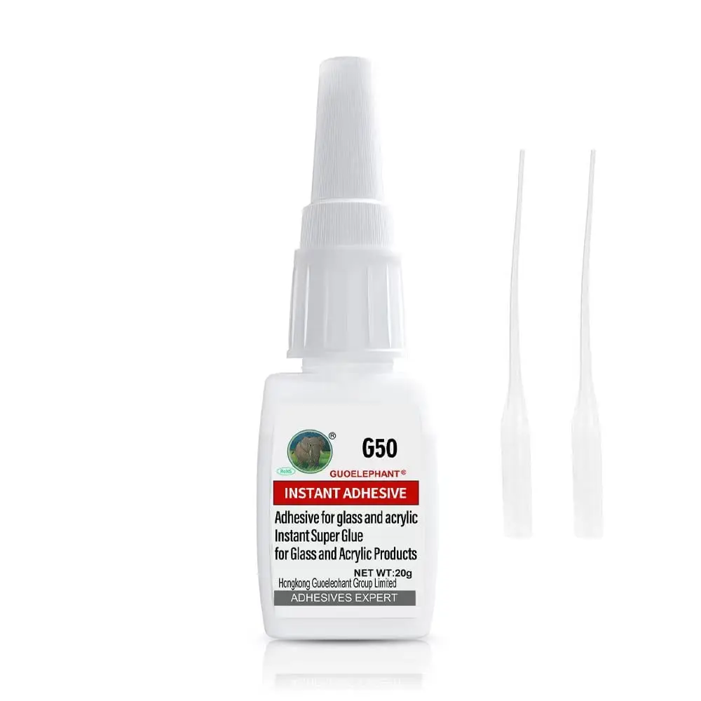 20g Glass Glue,  Adhesive, for Repairing and bonding Between Glass,  and Other Materials. Instant Super Glue for Glasses,Glass Products, Products-Clear