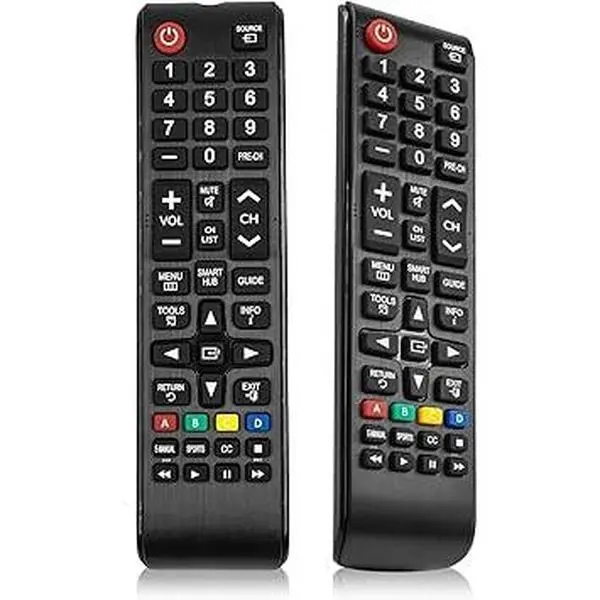 Samsung BN59-01199F Replacement Remote Control Accessories for Smart LCD LED TVs, with 3 Shortcut Buttons for Netflix, Prime, Hulu, and Universal Compatibility