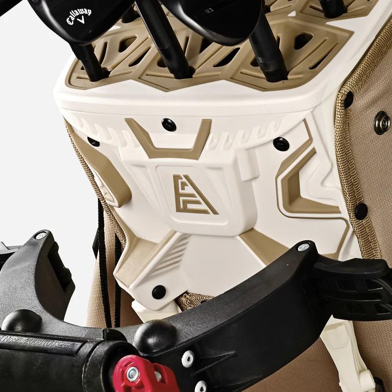 Ask Echo Soundless Hybrid Stand Golf Bag - Toasted Almond
