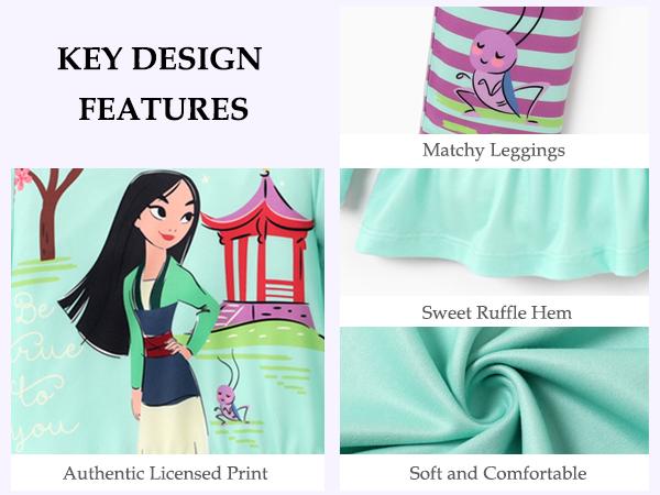 Disney Frozen Minnie Mouse Stitch Princess Fall Toddler Girl Outfit 2 Piece Long Sleeve Sweatshirt & Leggings Set Disney Frozen Minnie Mouse Stitch Princess Fall Toddler Girl Outfit 2 Piece Long Sleeve Sweatshirt & Leggings Set