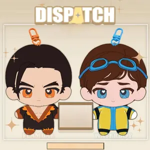 Dispatch Waterboy & Flambae Keychains, Dispatch Keychain, Kawaii Cute Acrylic Keychain Charms, Perfect Gift for Fans & Collectors