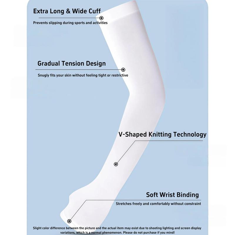 JointlyCreating Sun Protection 30cm Length Ice Silk Arm Sleeves High Elasticity Cooling Cuffs For Outdoor Sports Cycling Fitness Beach Holiday Daily Wear Designed For Women / Women’s JointlyCreating Sun Protection 30cm Length Ice Silk Arm Sleeves High Elasticity Cooling Cuffs For Outdoor Sports Cycling Fitness Beach Holiday Daily Wear Designed For Women / Women’s