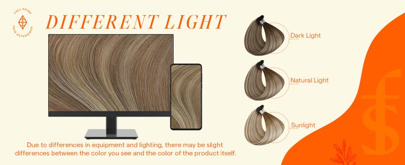 Full Shine Micro Hair Extensions 50 Gram 1g/s Microloop Human Hair Extensions Natural Straight Heat Resistant Seamless Blend Comfortable Lightweight 14inch-24inch 1g/s 50g/50s holidayhaul