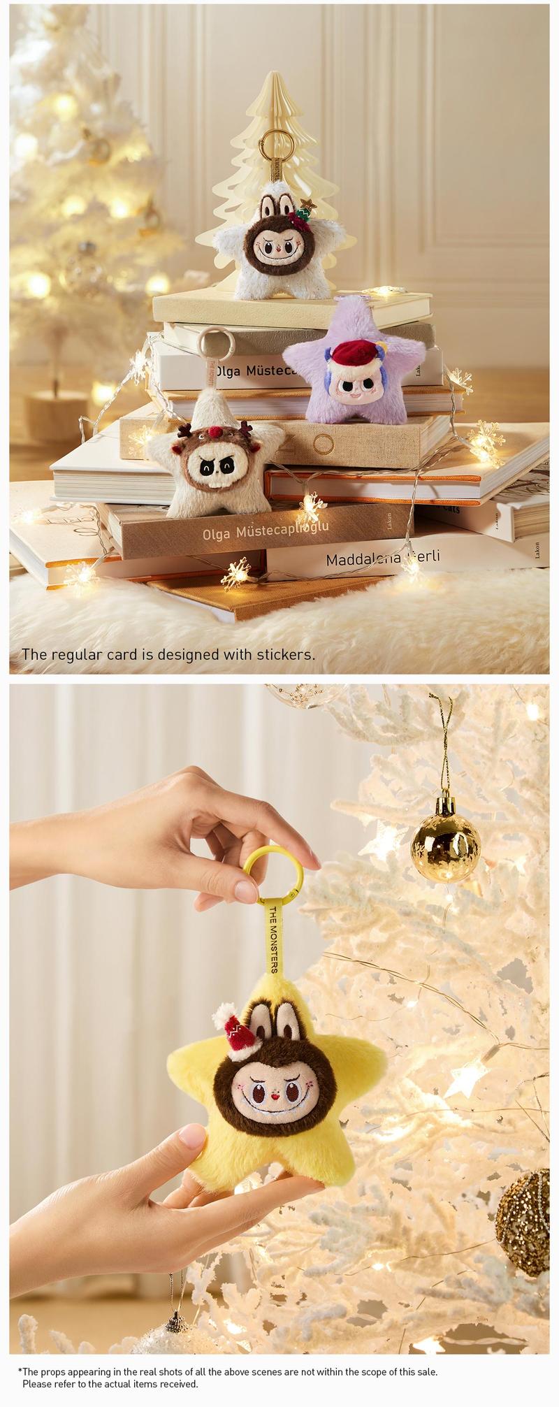 POP MART THE MONSTERS Classic Series-Sparkly Plush Pendant, Blind Box