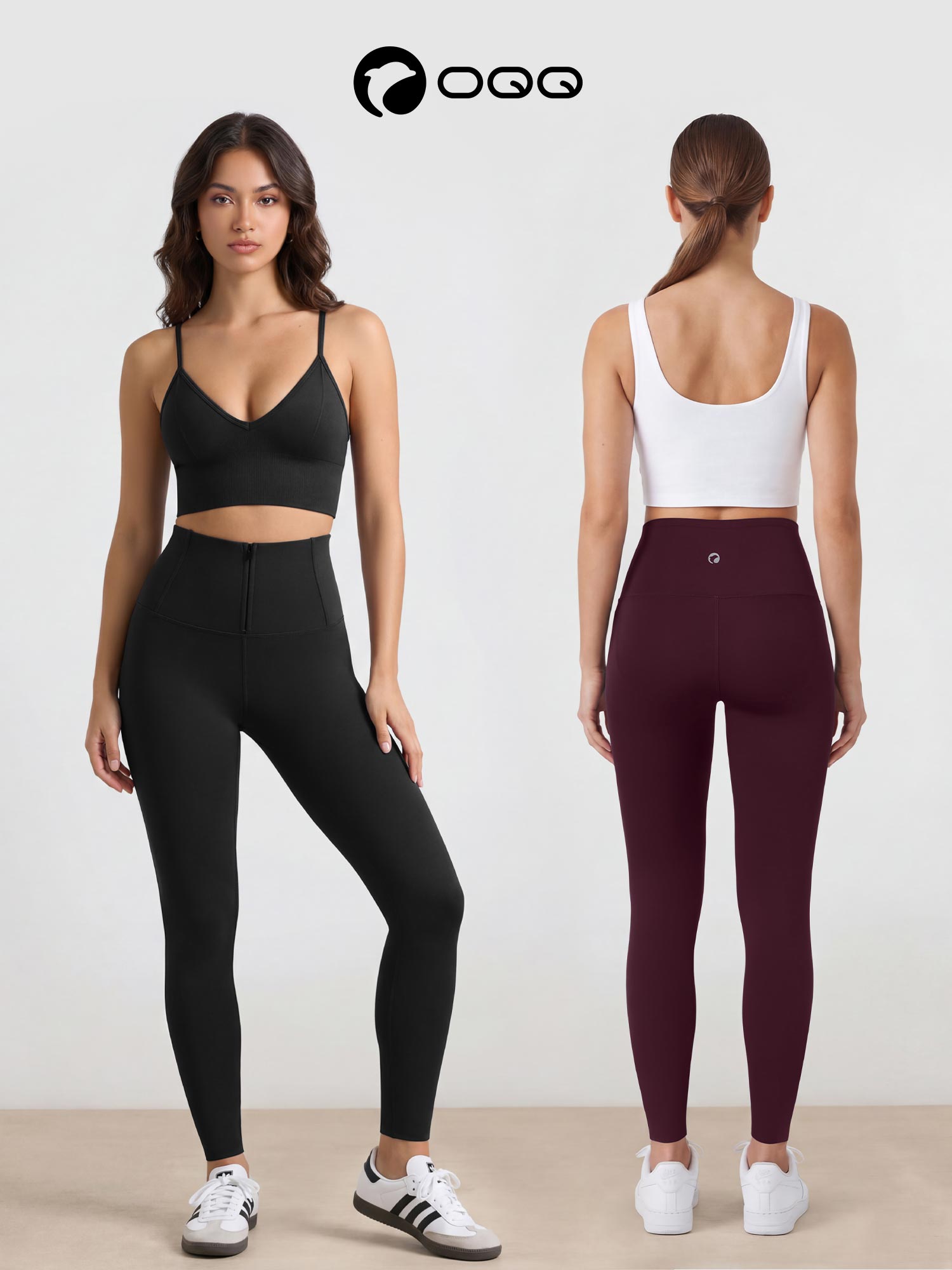 OQQ Women's High Waisted Shapewear Tummy Control Legging with Hook Invisible Zipper Closure Natural Butt Lift Effect Bottom Compression Seamless OQQ Women's High Waisted Shapewear Tummy Control Legging with Hook Invisible Zipper Closure Natural Butt Lift Effect Bottom Compression Seamless