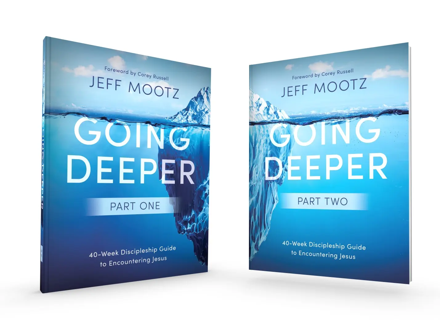 Going Deeper In Prayer Workbooks: 40-Week Discipleship Guide to Encountering Jesus (Part 1 & Part 2)