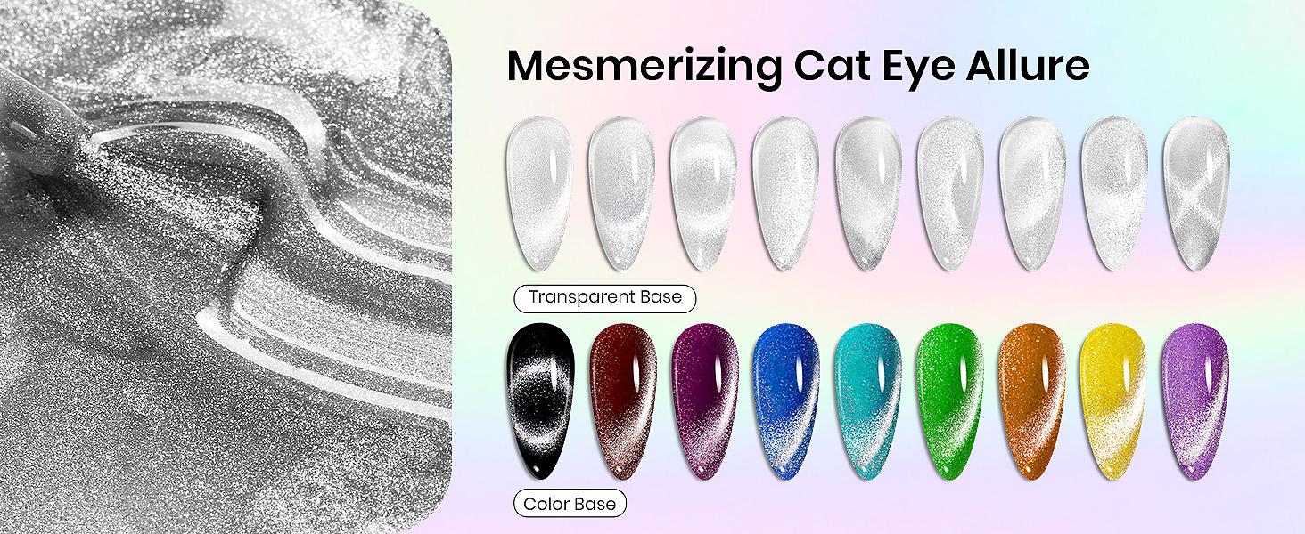 Beetles Cat Eye Gel Nail Polish with Magnet, DIY Nails at home gift Glow Manicure Cosmetic Cutics #TikTokShopBacktoSchool Beetles Cat Eye Gel Nail Polish with Magnet, DIY Nails at home gift Glow Manicure Cosmetic Cutics #TikTokShopBacktoSchool